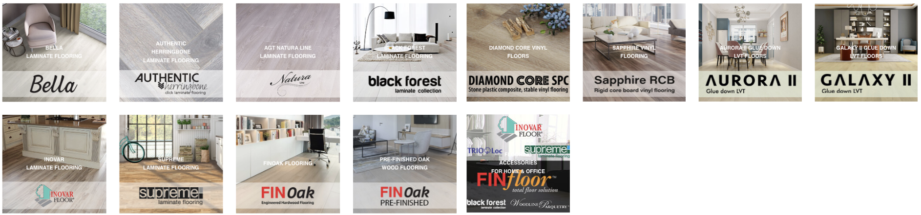 Flooring Products from Inovar George and Garden Route in Rooihuiskraal